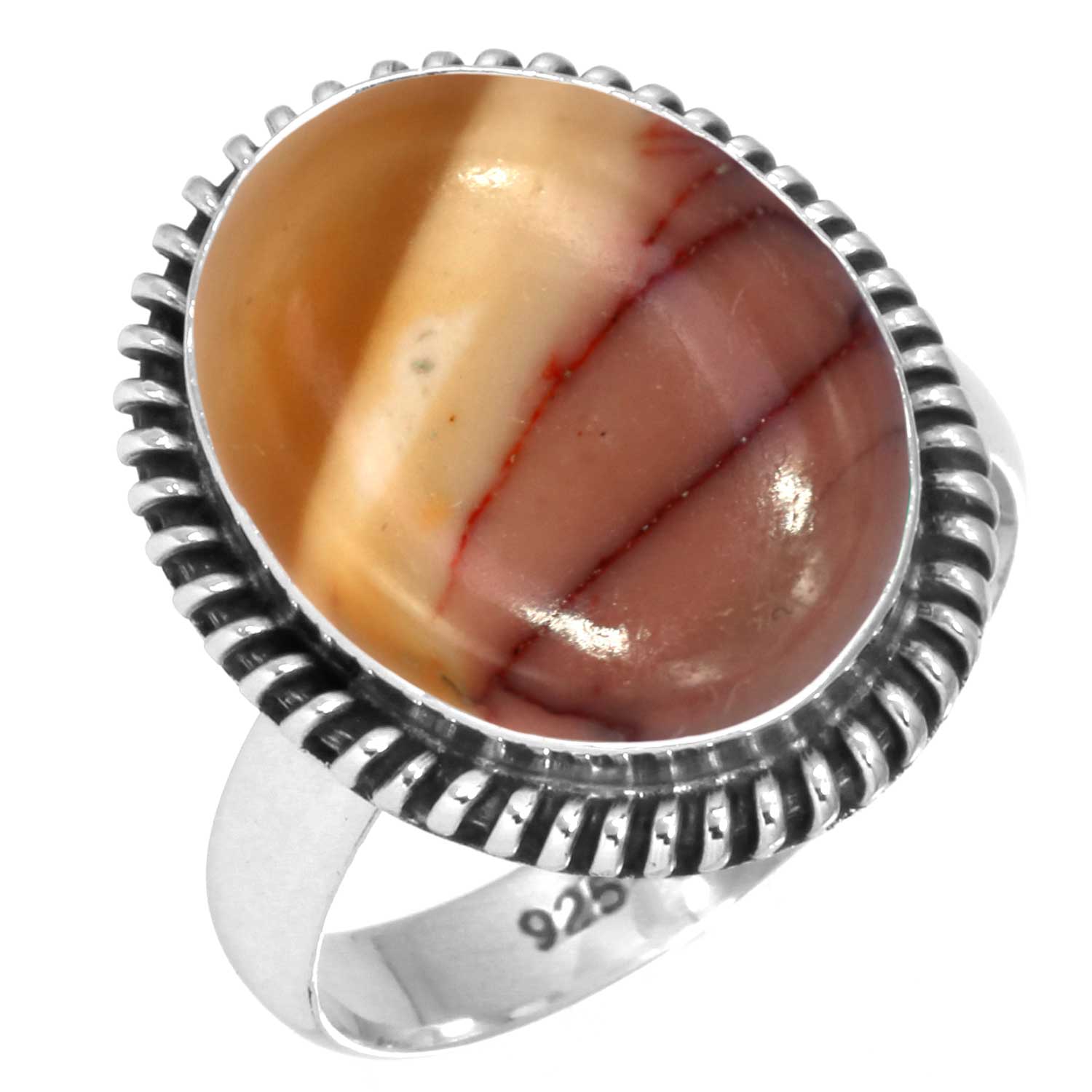 

Кольцо из стерлингового серебра 925 пробы с женским драгоценным камнем, ювелирное изделие ручной работы, подарок на день рождения, мукаит, монтанский агат, моховой агат, колючая устрица, родонит, коктейль «глаз Шивы» 9