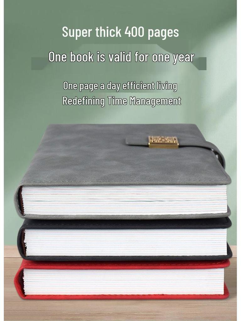 2026 Daily Planner: One Page Per Day Student Notebook