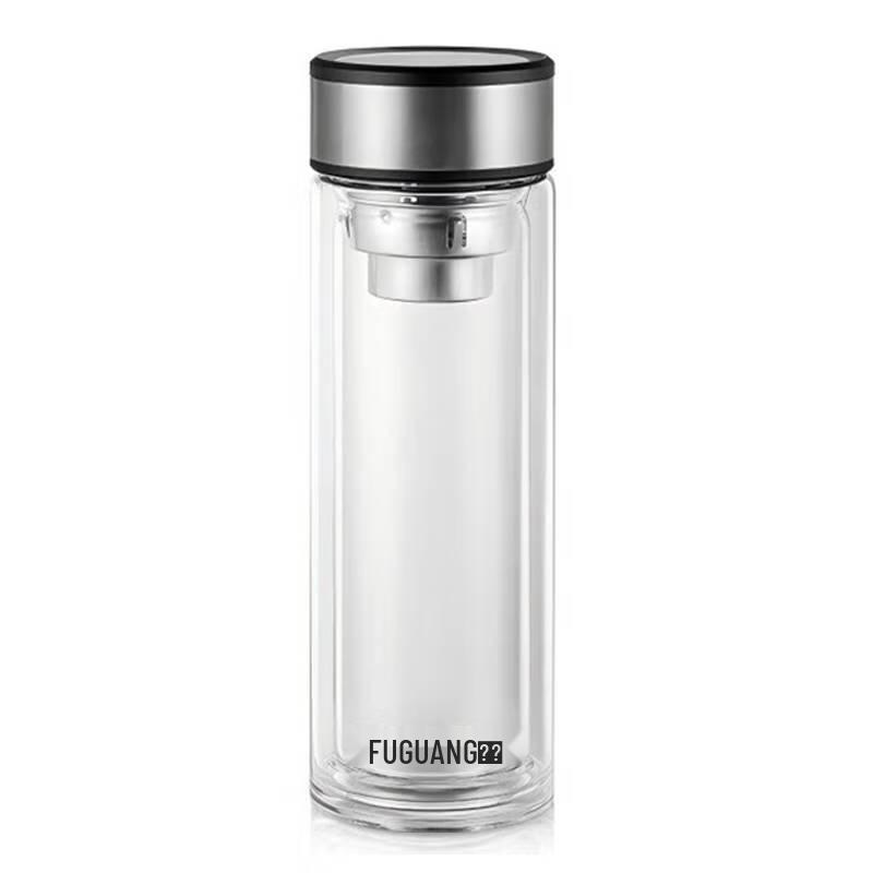 Fuguang Double-Walled Glass Cup