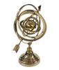 Brass Armillary Sphere Globe with Arrow, Nautical Maritime Astrolabe Globe, Home & Office Table Decor