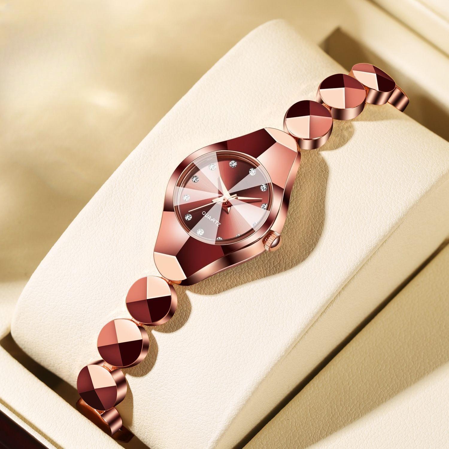 

Business Quartz Watches Women Stainless Steel Strap Waterproof Watch