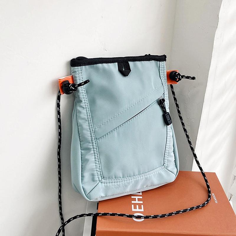 

Маленька квадратна сумка-месенджер Міні водонепроникна дорожня сумка Повсякденна сумка через плече Жіноча Чоловіча Сумка для мобільного телефону Сумка кросбоді синій