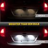 Pair LED License Plate Light Rear Tag Lamp Assembly For 2011- Ford Explorer