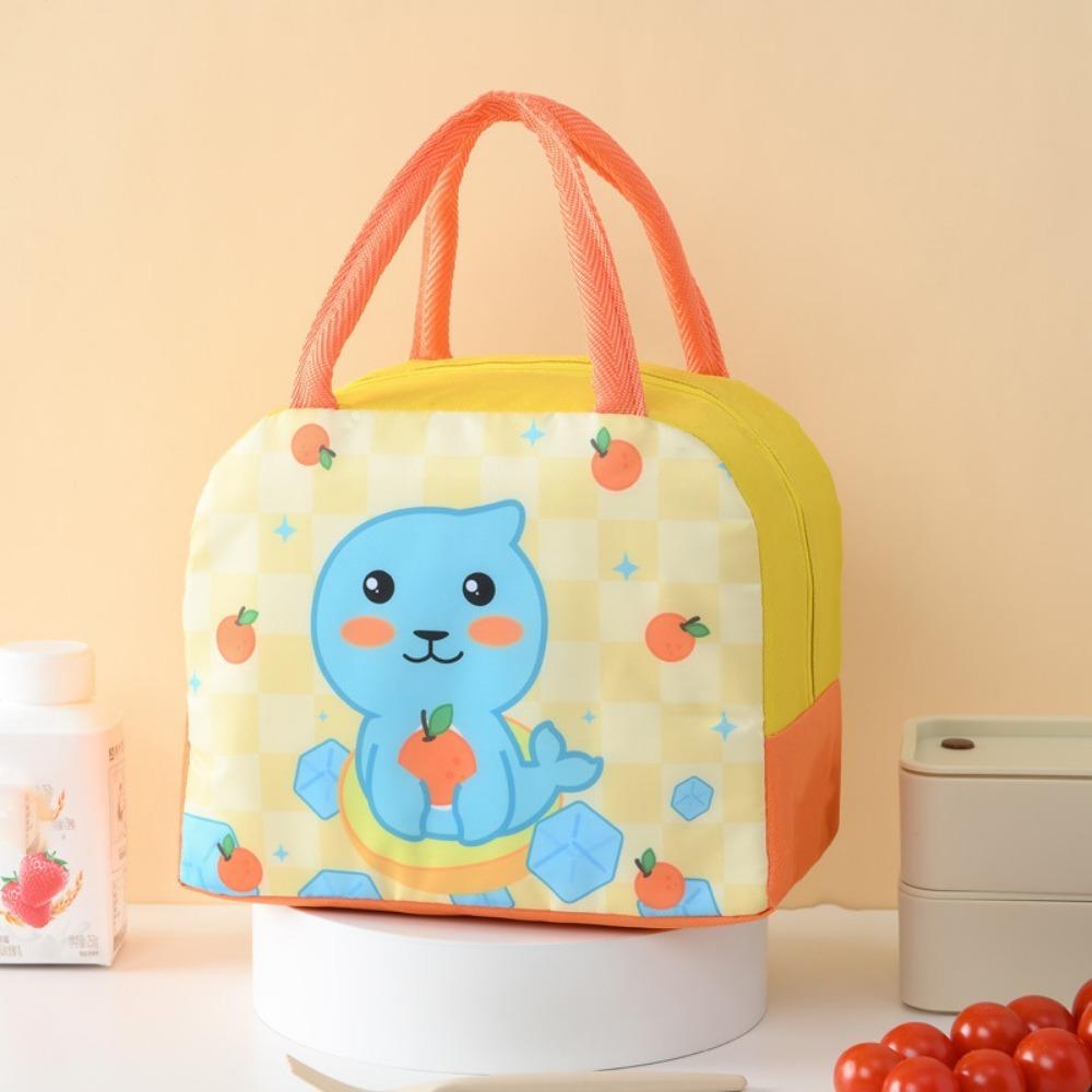 Thickened Thermal Meal Tote Bag Aluminum Foil Picnic Insulated Bag Insulated Lunch Bag  Daily Use
