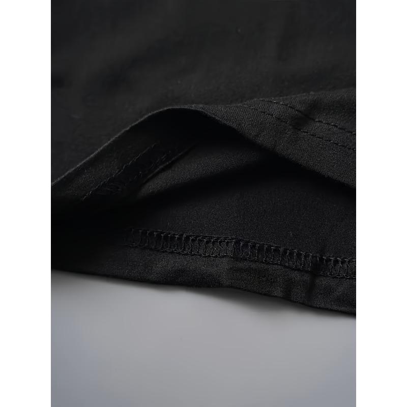 European Size Women's Round Neck Slightly Stretchy Comfortable Casual T-Shirt