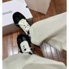Retro Lace-up Color Matching Inner Heightening Thick Bottom Women's New Versatile Sports and Leisure