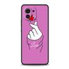 Phone Case Cover for Xiaomi Mi 17 15 14 13 12 11 Ultra 15T 14T 13T 12T 11T Pro Lite 5G Soft TPU Capas Black White Love Kpop Bags