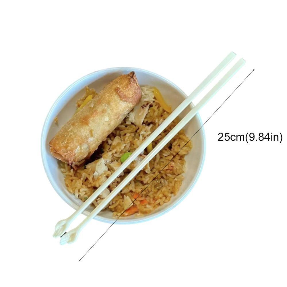 5 párů Hůlky s dlouhou rukojetí do dlaně Plastové tréninkové hůlky pro děti Začátečník