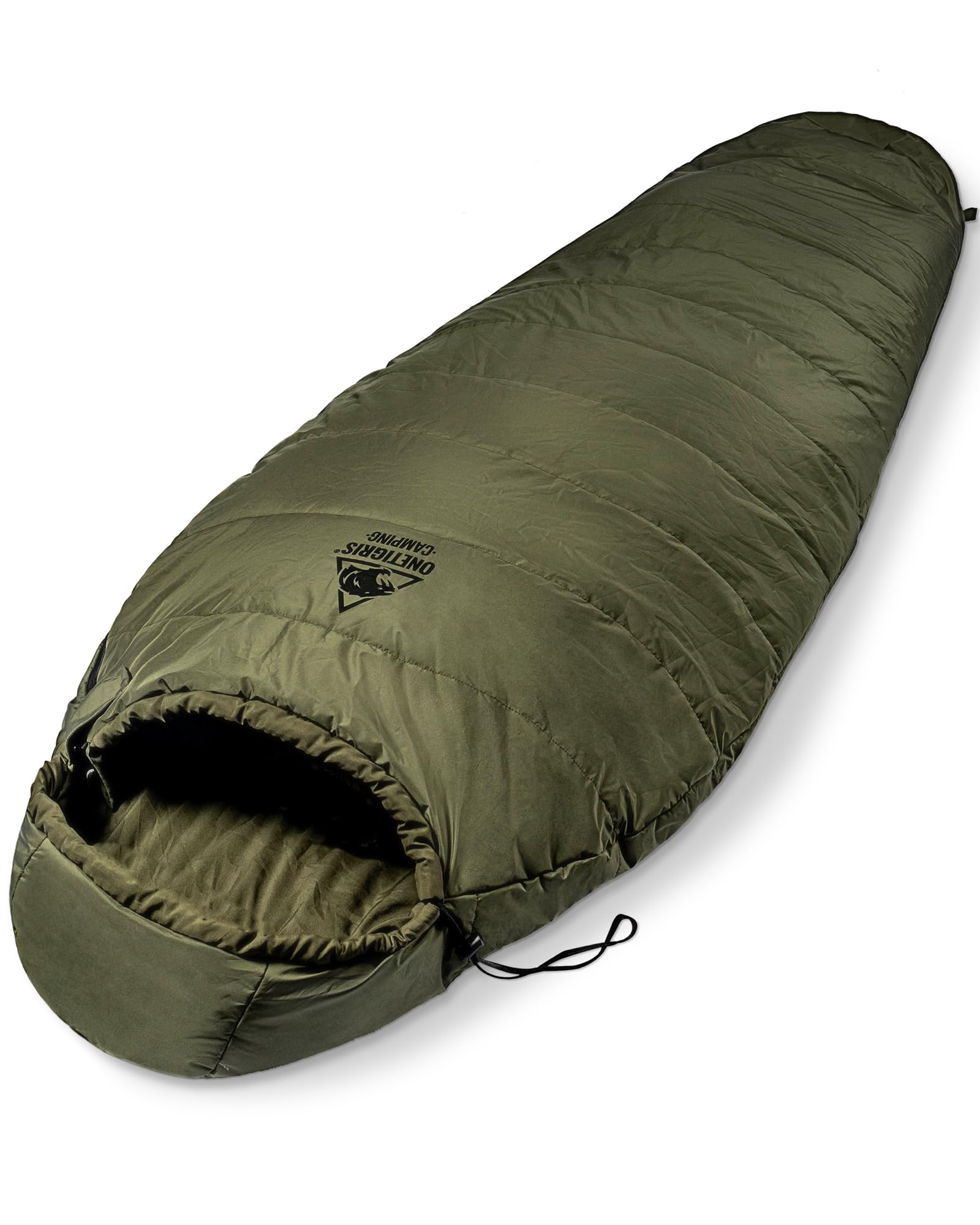

OneTigris Sleeping Comfortable Temperature Range Suitable for Three Seasons Includes Storage for Outdoor Use Mummy-Style Bag, Water-Repellent,