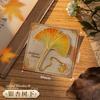 Vintage Leaf Shape Metal Bookmark Exquisite Cultural Creative Stationery Gift