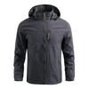 Cappotto primaverile e autunnale da uomo sciolto Speed ​​Dry di grandi dimensioni per il tempo libero sportivo da esterno Trench giacca di collegamento