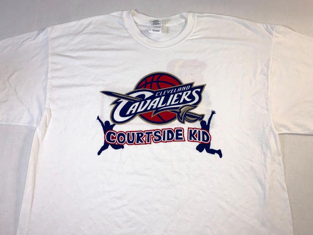 Cleveland Cavs Cavaliers Courtside Kid Keebler Cookies Elf T-Shirt New! Adult XL Unisex T-Shirt XXL