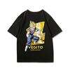 Dragon Ball Joint Shortsleeved Tshirt Unisexs and Womens Dragon Ball Super Clothes Pure Cotton Tshirt Comfortable and Casual