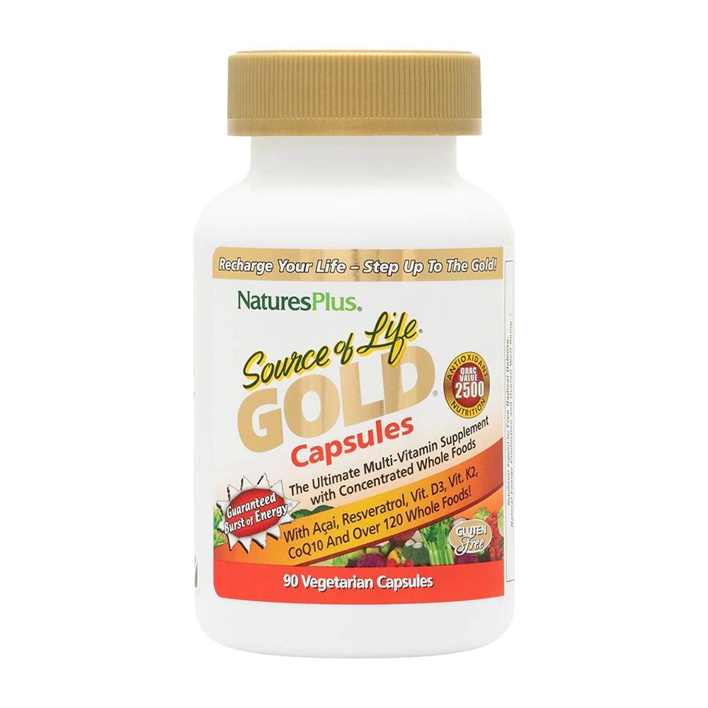 

Source of Life Gold Capsules Ultimate Multi-Vitamin, 90 Vegetarian Capsules