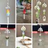 Transparent Keychain Wind Chime Keyring Phone Lanyard Kawaii Bag Home Decor Accessory