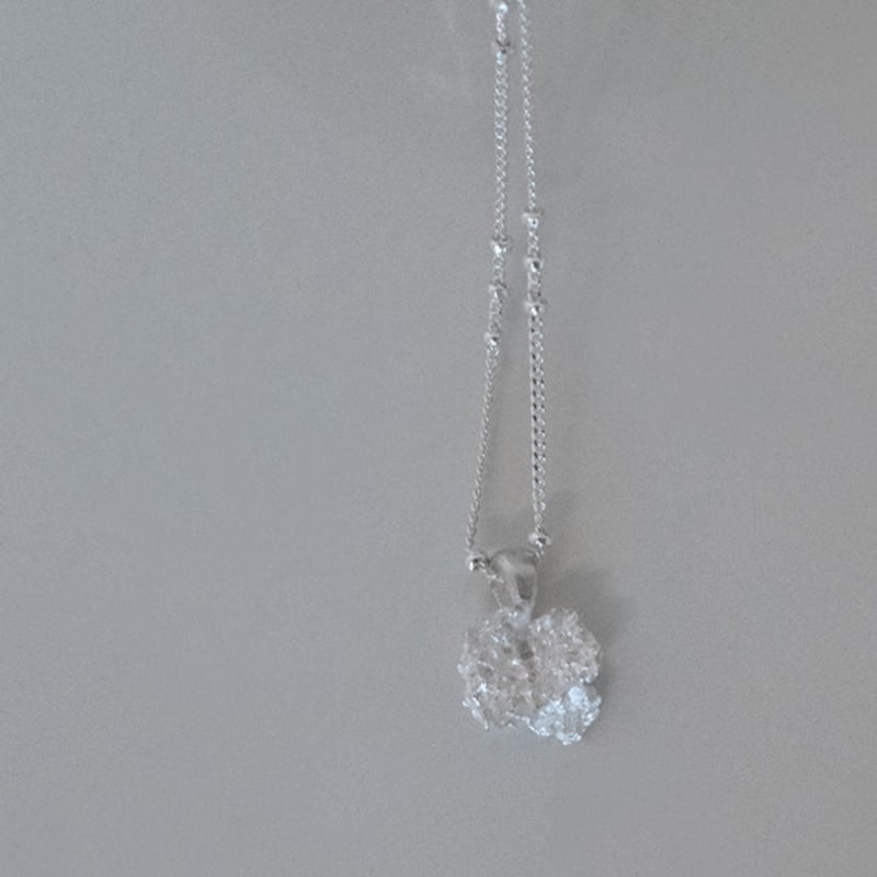 

Mouvebament Snow White Necklace_Silver 925 42cm