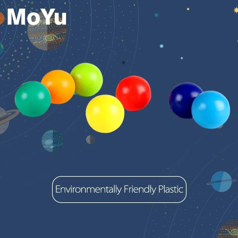 MOYU Gökkuşağı Toplu Sihirli Küp Bulmacaları Küresel Oyuncak Yetişkin Çocuklar Plastik Yaratıcı Futbol Eğitici Oyuncaklar Çocuklar İçin Hediyeler
