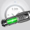 Torcia a Mano Multifunzione LED Super Potente Impermeabile da Esterno per Pesca Campeggio Escursionismo 5000LM