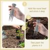 3D Printed Soil Aerator Plant Digging Fork Manual Cultivator Tiller Weeding Tool For Plant Care Growth Support Garden Lawn Soil