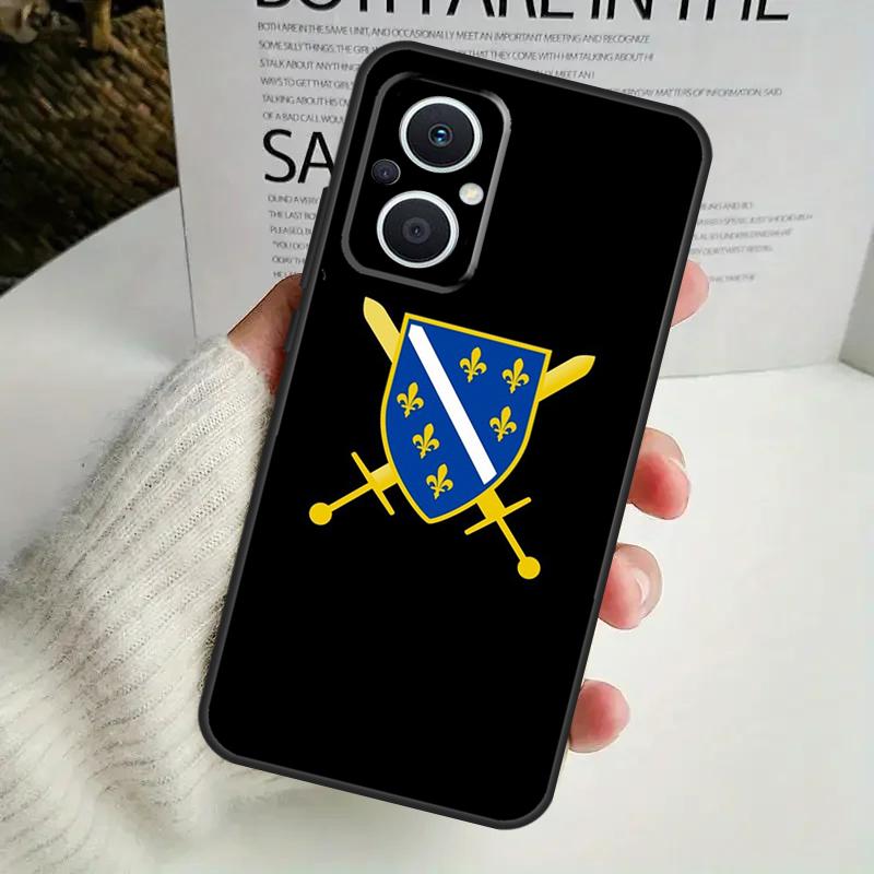 

Bosnia Flag Phone Case For OPPO Reno 8 7 Lite 8T 11 12 13 14 14F 10 Pro OPPO Find X8 X6 X5 X9 Pro Cover OPPO Reno8 Pro