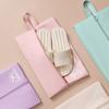 Travel Shoe Storage Bag Waterproof Dust-Proof Strong Zipper Luggage Shoe Organizer Multi-purpose Faux Leather Bag