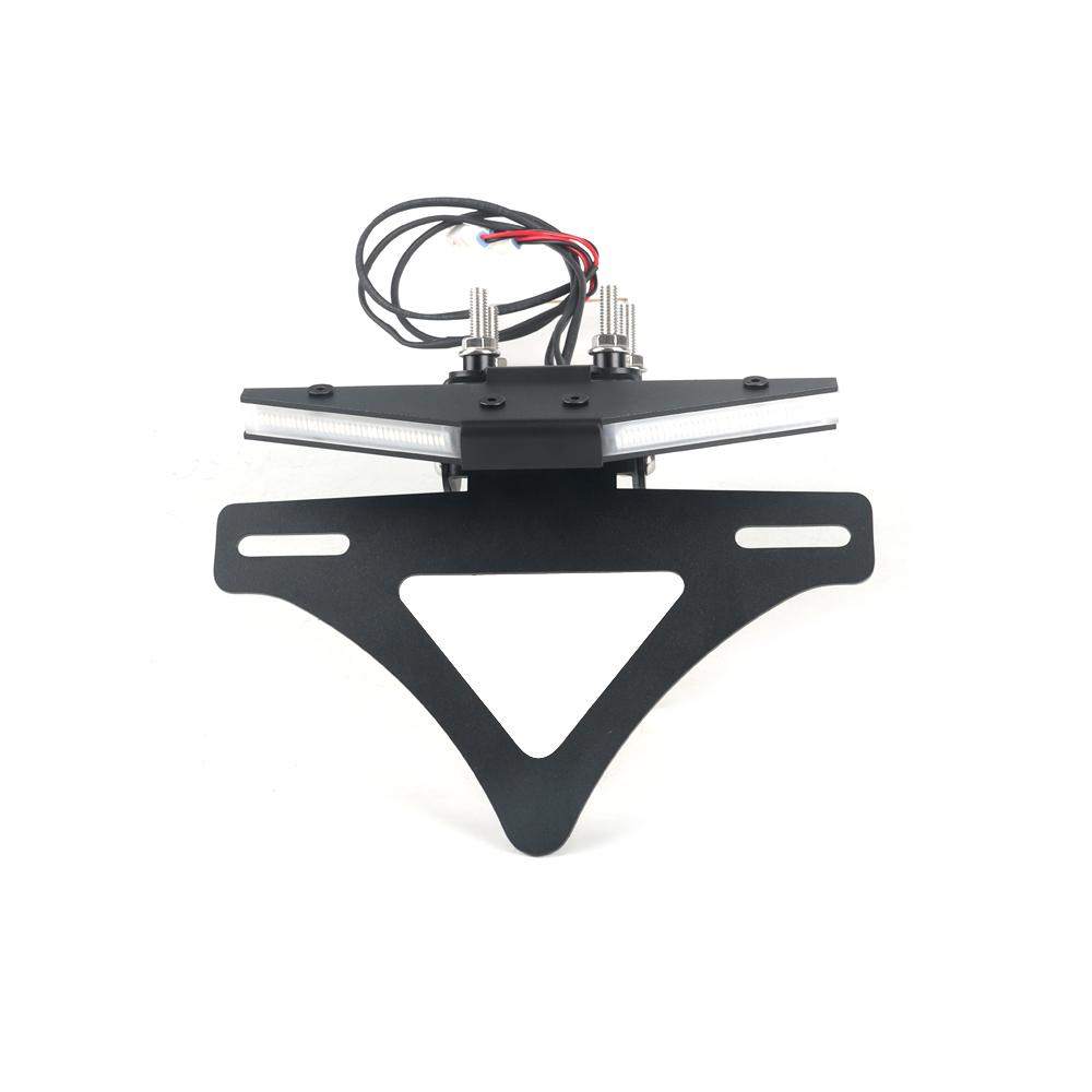 

New 2020-2025 License Plate Holder For 1290 Super Duke R Motorcycle Tail Tidy Fender Eliminator Black With Light Kit чорний