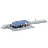 Rokuhan Z Gauge S047-1 Station Building Set Blue