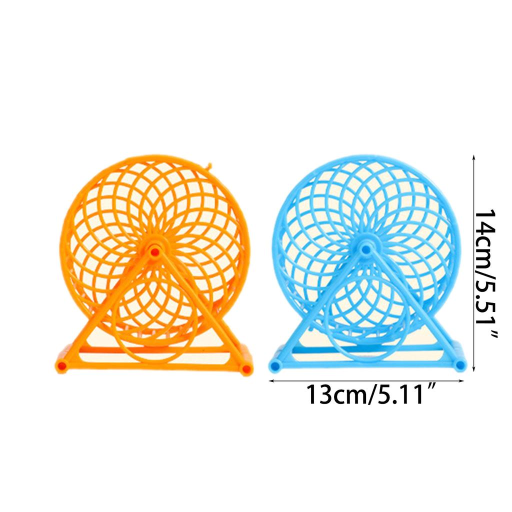 Exercise Wheels Bird Treadmills for Budgerigars Training with Large Entrance for Cage Birds Training Toy Wheels