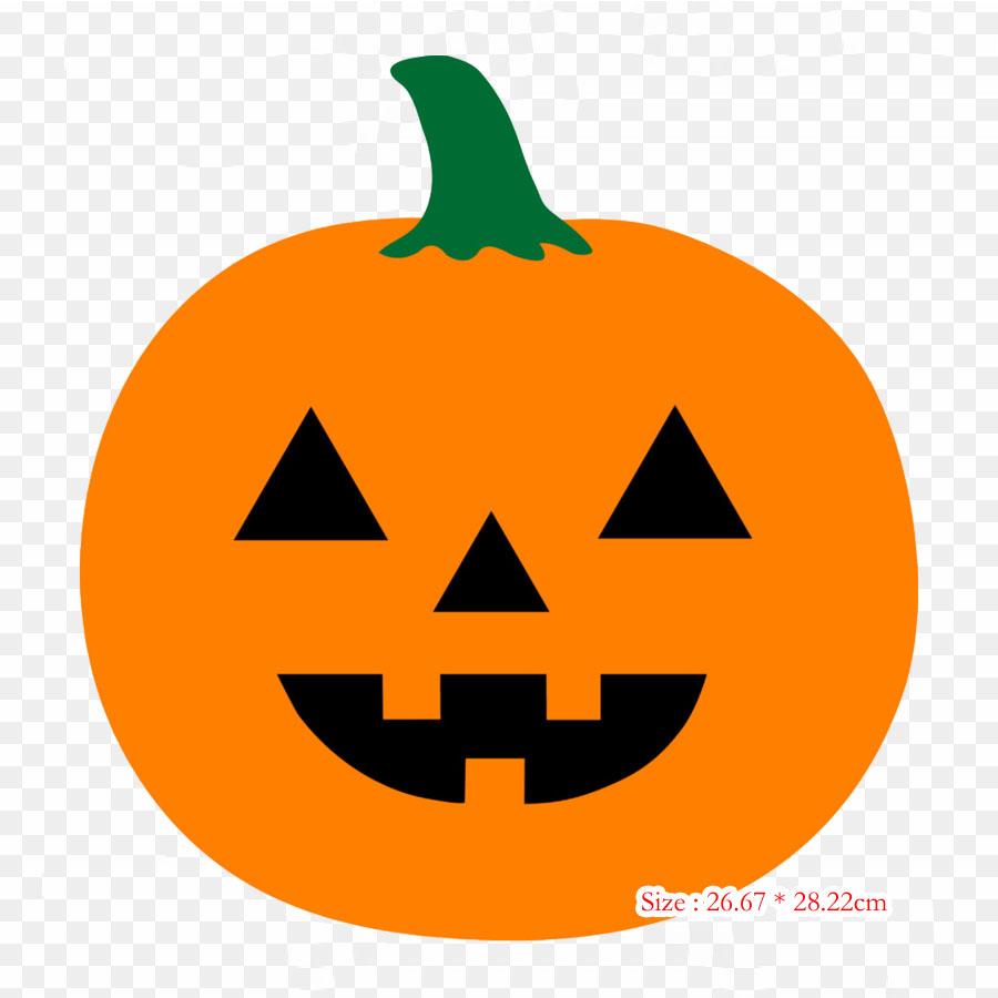 

Фонарь Джека Хэллоуина Фонари Джека О Утюг на теплопередаче Печать Виниловые нашивки Наклейка для одежды DIY Аппликации Моющиеся нашивки