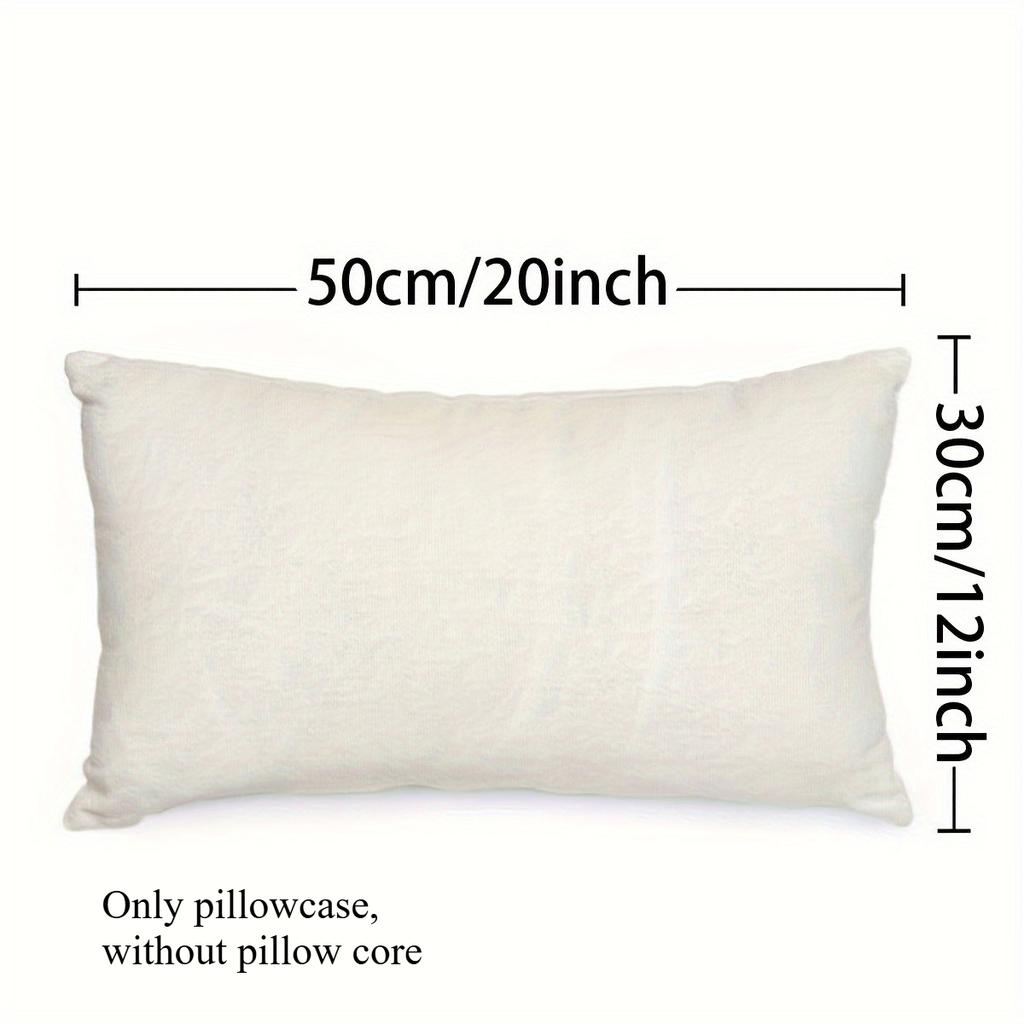 Rustikale Weihnachtsbaum Wurfkissenbezug - Maschinenwaschbarer gewebter dekorativer Kissenbezug für Sofa, verschiedene Raumtypen 1 Stück