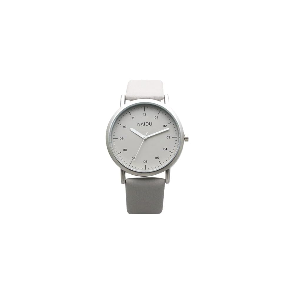Cute Women s Analog Watch Gray Waterproof Easy-to-Read Dial