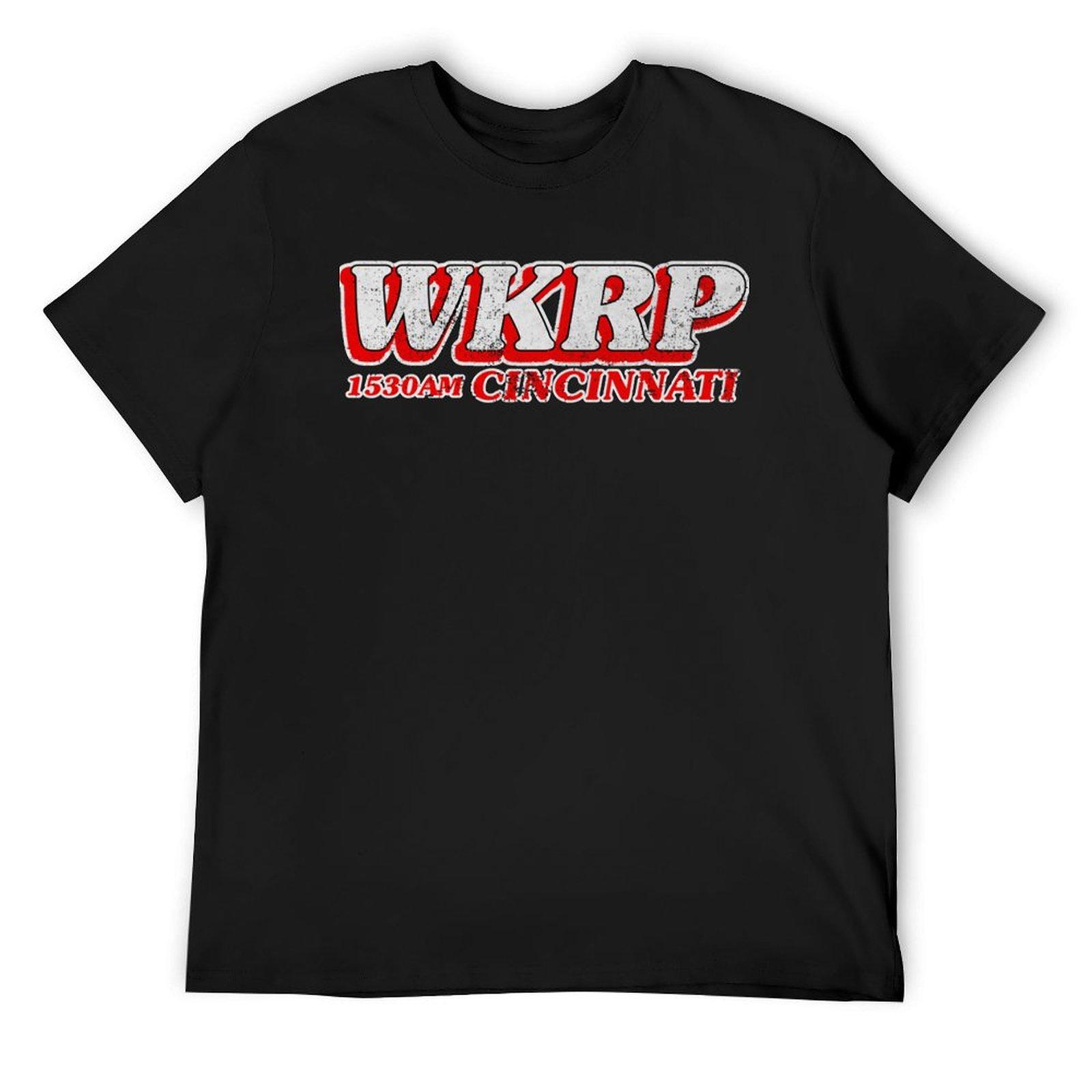 

WKRP In Cincinnati T-Shirt blanks Short sleeve tee customs design your own Men s t shirts 4XL