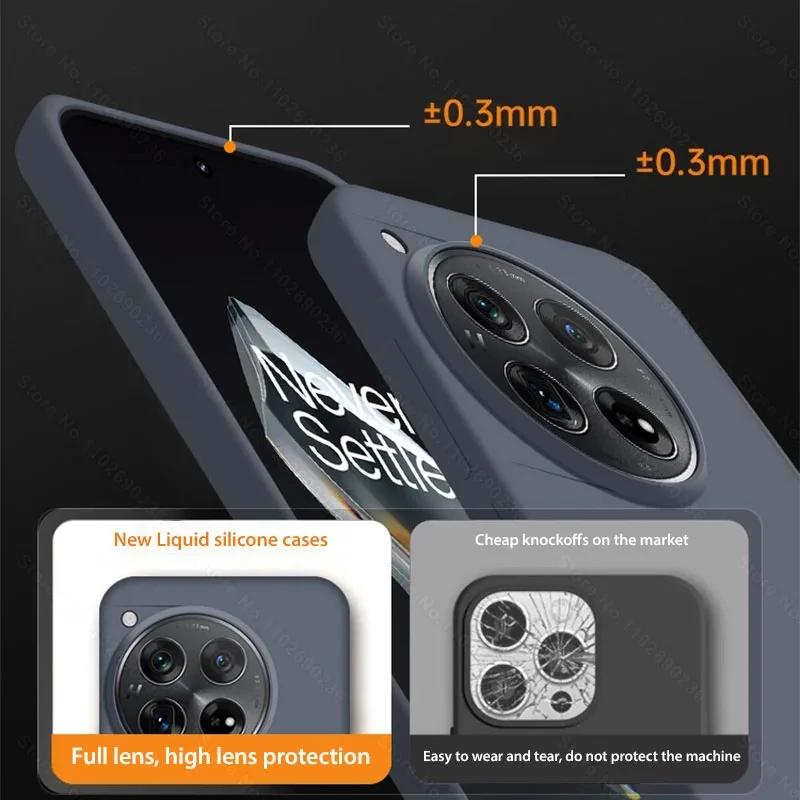 Luxury Liquid Silicone Phone Case For Oneplus 11 10 Pro Soft Case 1+ One Plus 10 Pro 11 Bumper Shockproof Back Cover Accessories