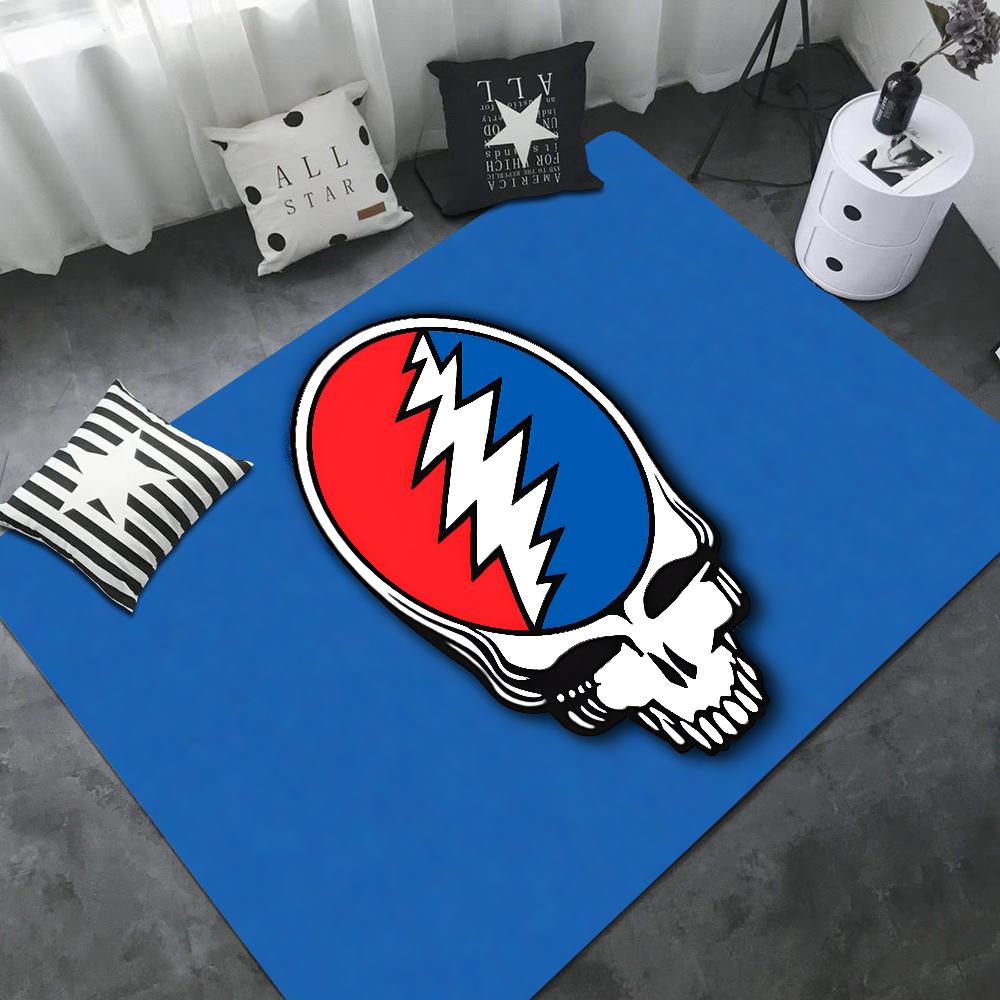 

G-Grateful D-Dead Floor Mat Non-Slip Laundry Room Mat Laundry Decor Balcony Child Living Room Alfombra 40x60cm