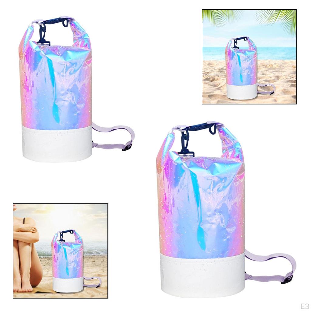 Wasserdichter Trockensack Schwimmboje Strandrucksack Eimer für Snowboarden Kanufahren Angeln