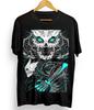 Kaiju No 8 Tshirt Mina Shiro Kaij Unisexga Best Anime Graphic Tee Black Shirt