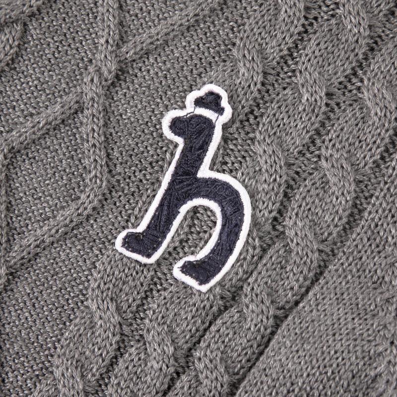 HAZZYS Boys' 2025 Autumn/Winter Wool Blend Cardigan Sweater
