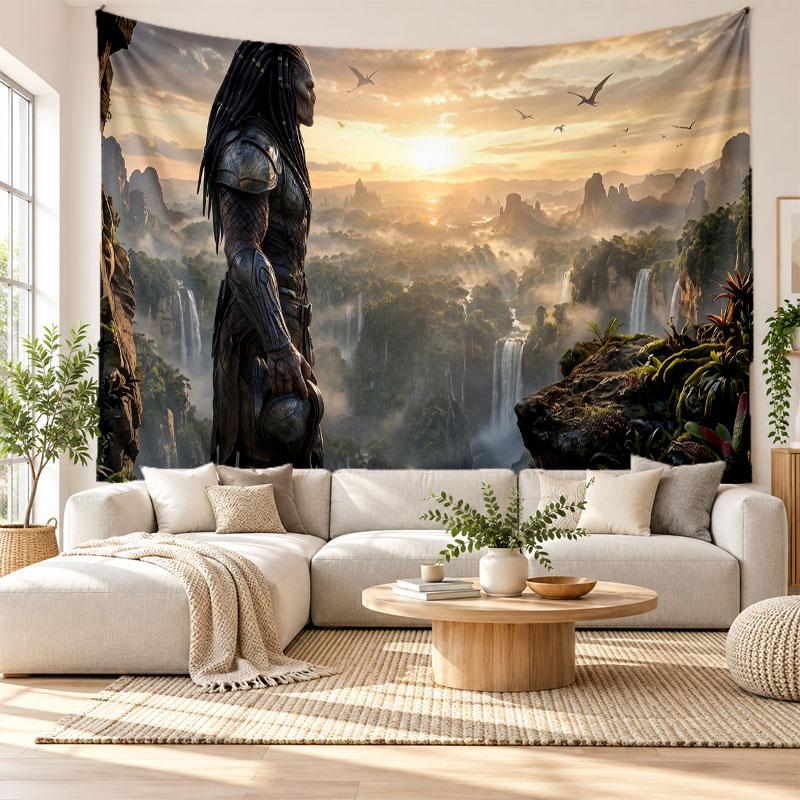 Predator Wall Tapestry Home Decor Hanging Cloth Art Background Tapestry for Bedroom