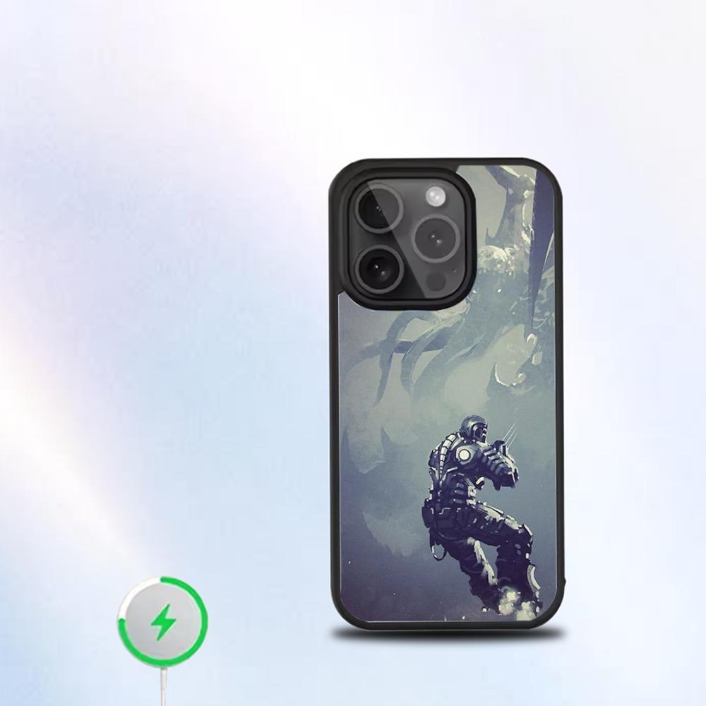 Game Dead Space Phone Case For IPhone 16 15 14 13 12 11 Pro Mini Max Soft Magnetic Cover