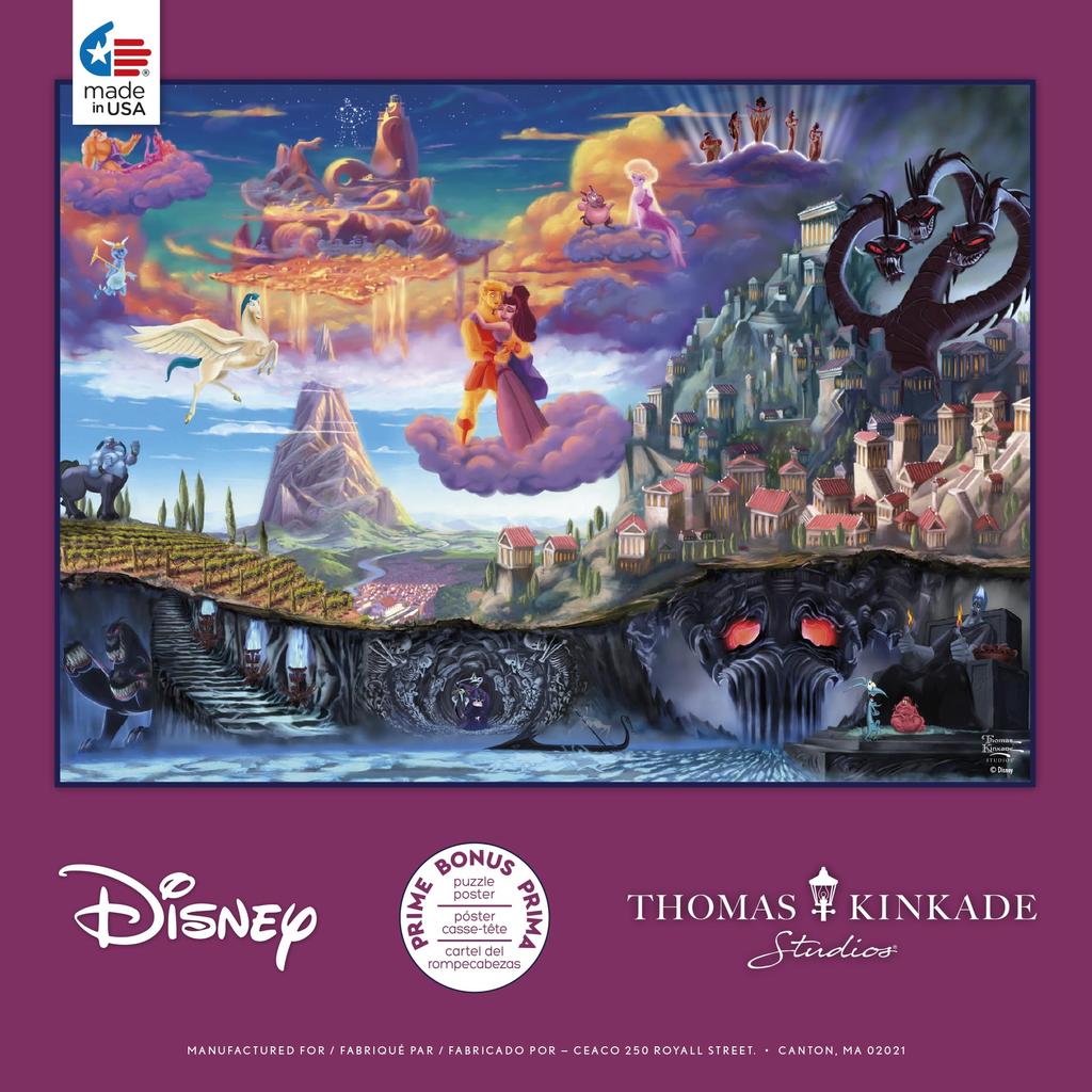 Ceaco - Thomas Kinkade - Disney - Hercules - 1000 Teile Puzzle