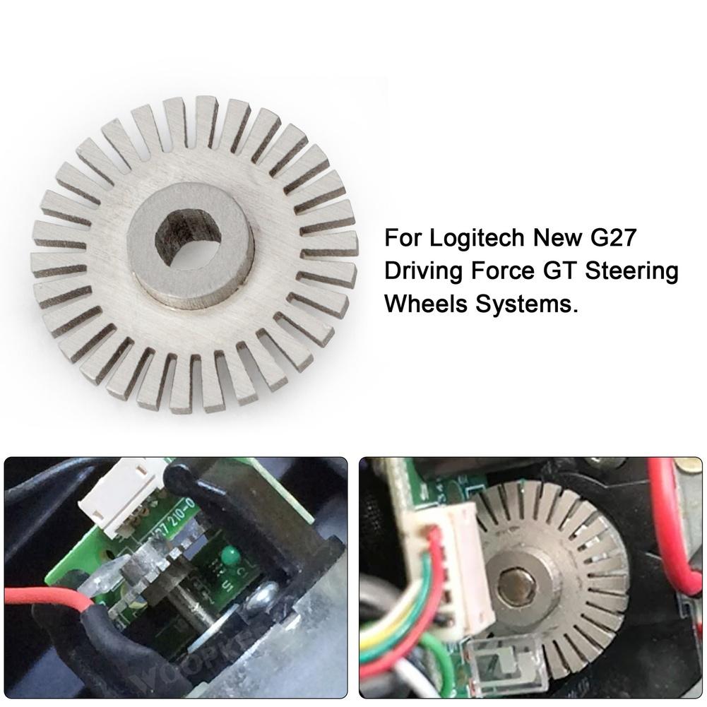 Optical Encoder Simulator 30 Slot 60 Slot for For LOGITECH G25 G27 Racing Steering Wheel Upgrade 304 Stainless Steel Material