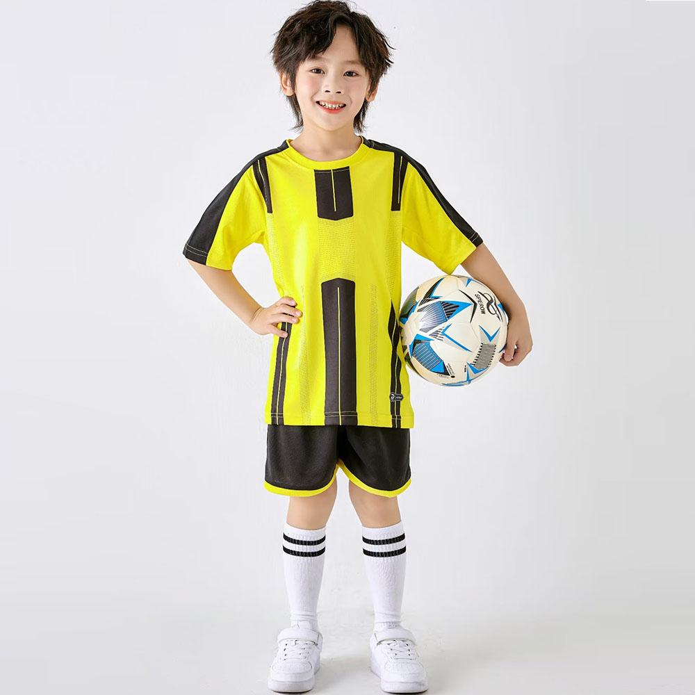 DIY Benutzerdefinierte Herren Kinder Fußballtrikot Anzug Schnelltrocknend Atmungsaktiv Club Schule Fußballmannschaft Trainingsuniformen 2-teilige Sportbekleidung 2023