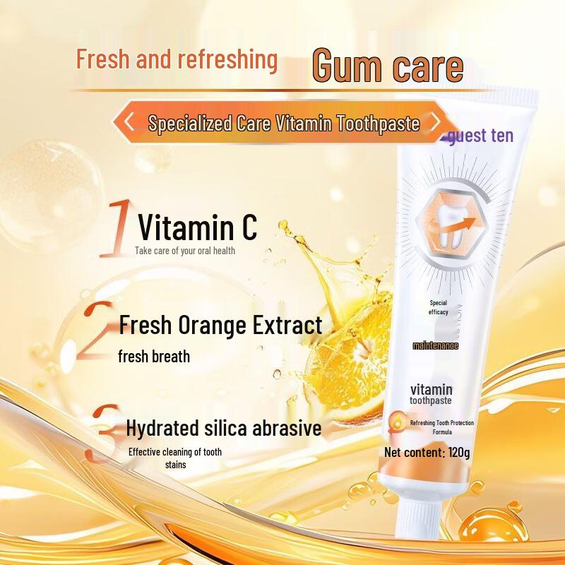 Shuke Vitamin Gum Care Toothpaste for Stain Removal & Fresh Breath