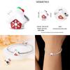 Silver-Plated Christmas Series Charms for Women, Fits Original Diy Bracelet, Bangle, DIY Beads, Birthday, Fine Jewelry Gift