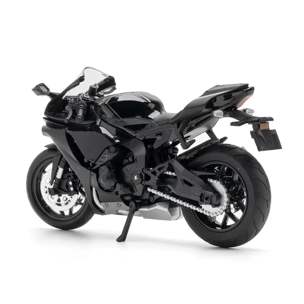 1/12 YAMAHA R1 Motocicletă Aliaj Mașină Jucării Metal Diecasts Motociclete Model cu Lumină și Sunet Vehicul pentru Copii Cadouri M33
