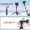 Selfie Stick Extension Rod Tripod 360 Degrees  Ball Head Lightweight Portable Vlogging Skiing Surfing Fits for Insta360