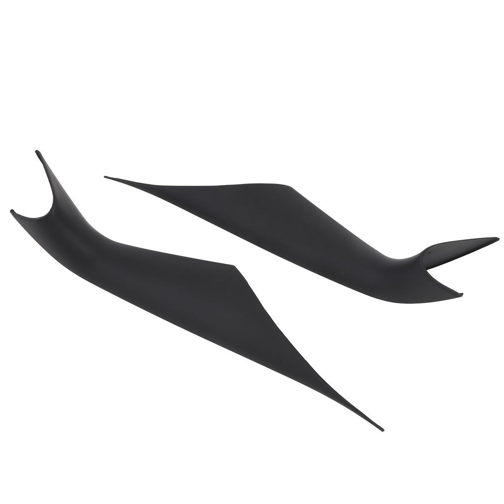 Paar Innentür-Ziehgriffabdeckungen Links Rechts Seite Mattschwarz Innentür-Ziehgriffabdeckung