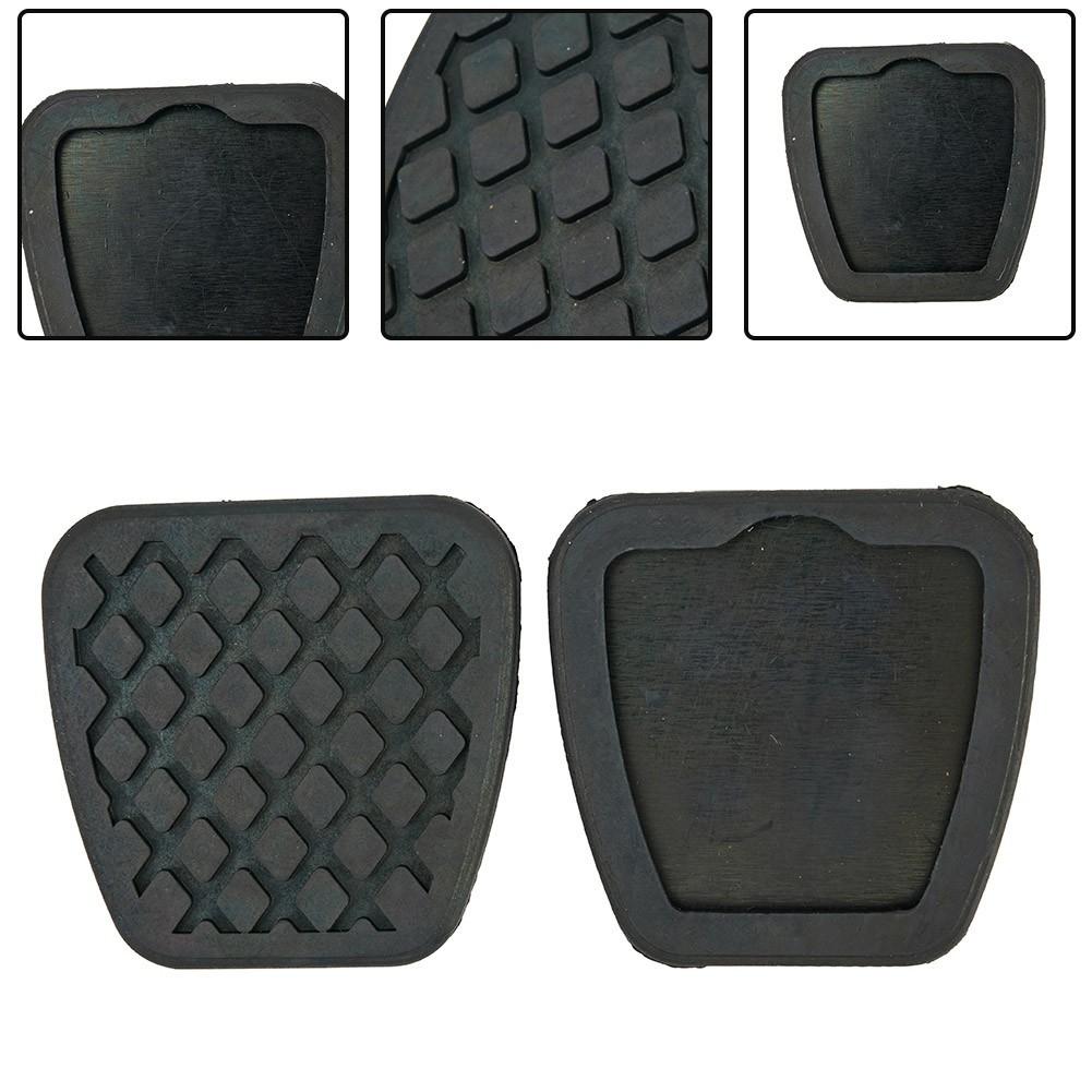 2pcs Brake Clutch Pedal Pad Rubber Cover Set For Honda Civic Accord Accessories