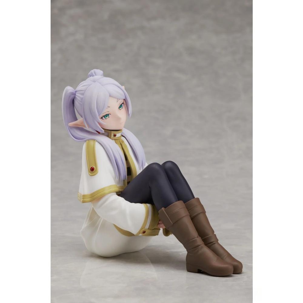11CM Anime Sousou no Frieren Frieren Noodle Stopper Figure Desktop Decorate Anime Model Toy Gift Aciton Figure Collect 1/7 PVC
