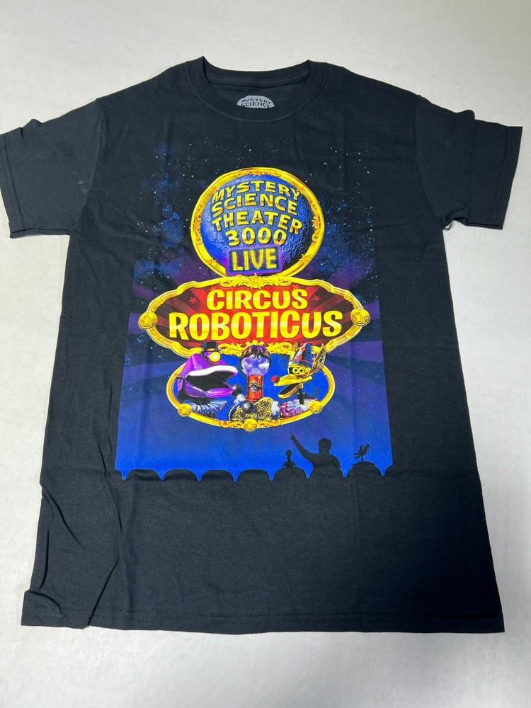 Mystery Science Theater 3000 LiveMusical unisex LOGO TEE TSHIRT BROADWAY BIG Unisex T-Shirt XXL